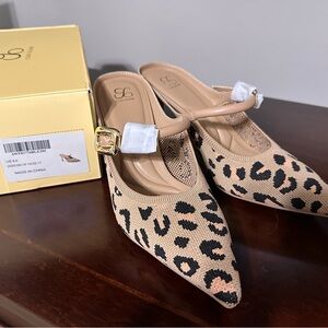 Cosy Island Women's Leopard Print Heels